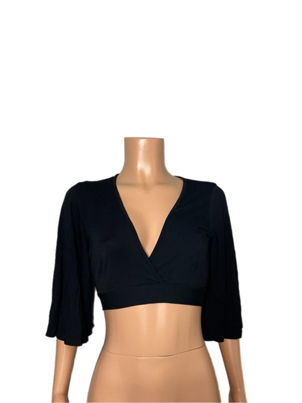 Diosa Black Festival Back-Less Top